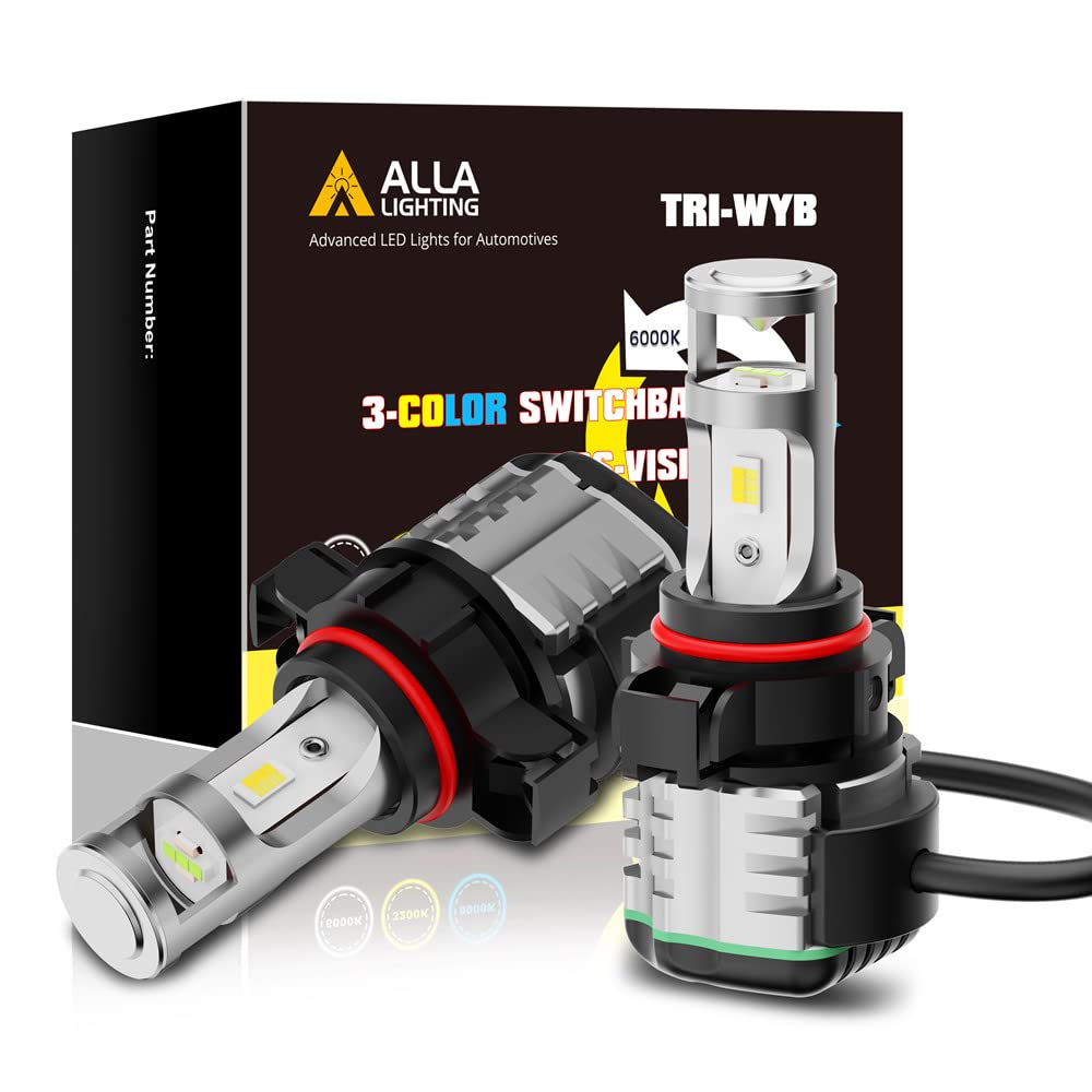Amazon.com: Alla Lighting 5200 Lms 3-Color Switchback LED